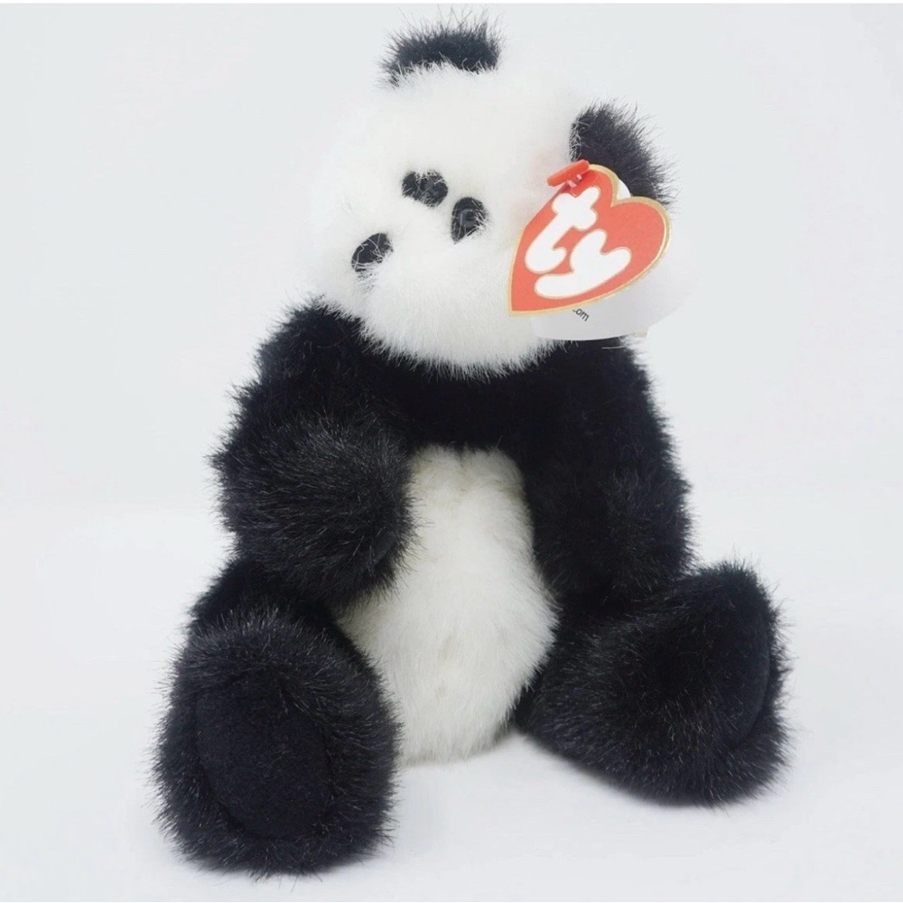 Ty Plush Panda - Black and White